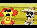 CATNAP x DOGDAY x ZOOKEEPER compilation trouble tennis course | Poppy Playtime Chapter 3 Animation