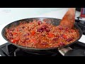 Easy & fast Chili con Carne • Mexican chili meat stew recipe