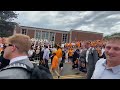 Vol Walk 9/24/22 Tennessee vs Florida featuring Pride of the Southland “White” Band