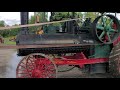 Old sawmill powered by a steam tractor