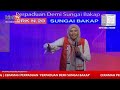 [Video Penuh] Ucapan Nurul Izzah di ceramah terakhir PRK Sungai Bakap