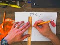 Drawing A 3D City or Town