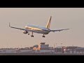 757! Cargojet Airways Boeing 757-223(PCF) Landing On Runway 31 #yqr