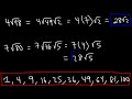 How To Simplify Square Roots