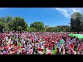 Massive 'People's Red Line' Around White House | 360° Immersive Footage
