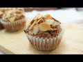 Gluten Free! How to make oatmeal banana muffins with no butter, flour or sugar.