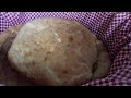 Baking local bread in a wood-fired oven