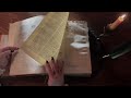 Amazing page turning & Studying in 1889! (No talking only)Real antique dictionary~Dip pen & ink~ASMR