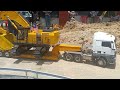 the making of 1/14 KOMATSU PC1250