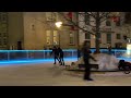 Ice skating rink in centre of Aalborg