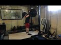 225 pound squat x 8