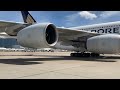 Singapore Airlines A380 Hong Kong Airport 2024