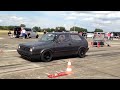 900hp VW Golf Mk2 R30 Turbo 8,8sec runs TTT Test & Tune 13.07.2014