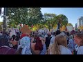 Evening Walk. Palestine Protest Washington DC Oct 28 2023