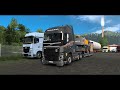 Maneuvering Massive Truck Through Narrow Streets Of Germany | #ets2 1.50