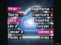 zodiac sign question
