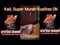 Kail Urek belut murah meriah bahan anti karat