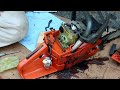 Husqvarna chainsaw common air leak