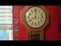 1985 Ridgeway Westminster Chime schoolhouse clock