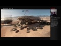 Star Wars Battlefront - First stream with the camera