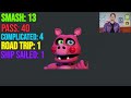 The Complete FNAF SMASH Or PASS! | All Five Nights At Freddy's Animatronics