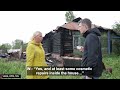 We found mom and son, they had nothing to eat. Abandoned people of Russian villages.