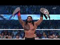 Brock Lesnar VS Roman Reigns Full Title unification Match WWE2k23