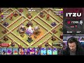 LIGHTNING SPELL with MASS WITCHES are SUPER STRONG in Clan War (Clash of Clans)