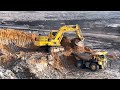 Big Digger KOMATSU PC2000 Loading Houler KOMATSU 785-7, CATERPILLAR 777