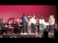 Jessie with Starlight Jazz Band at Savannah Arts Academy