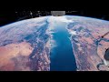 4K UHD 10 hours - Earth from Space & Space Wind Audio - relaxing, meditation, nature
