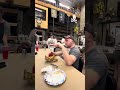 White Bald Man Eats Fried McDonald’s Box