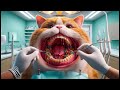 Cat Destroys His Teeth by Eating Popsicles   😿