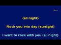 Michael Jacksons' - Rock With You - Karaoke HQ HD Full Vocal Karaoke Version