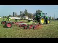 Fienagione 2023 Ranghinatura Medica con John Deere + ranghinatore Claas Liner 2900