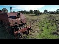 Fly around of the 6042 locomotive Forbes NSW