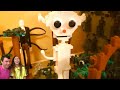 ЛЕГО ПРОТИВ РЕАЛЬНОЙ ЖИЗНИ  😨 Тревор Хендерсон В LEGO МИРЕ! Сиреноголовый, Мультяшный кот Валеришка