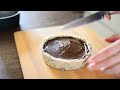Avocado chocolate tart (raw vegan) ☆ アボカドチョコレートタルト