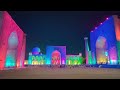 Light and Sound Show at Registan Square, Samarkand