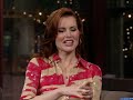 Geena Davis Reveals Her See-Through Dress | Letterman