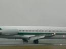 Landing Alitalia McDonnell Douglas MD-82 schiphol new colors