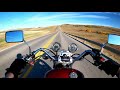 Yamaha Virago Test Ride - 0 to 60 and Full Power Runs