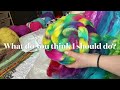 ASMR Unboxing Sounds | Unboxing Beautiful Wool and Fiber for Spinning
