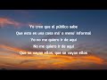 Bad Bunny - El Apagón (Letra/Lyrics)
