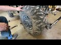 Polaris Ranger XP 900, 1000,  How To Replace Rear Wheel Bearings, How To Grease Wheel Bearing