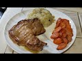 Simple Pork Chop dinner
