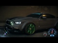 Need for Speed  ford mustang GT RTR Spec 5 ( 2015 ) 812 bhp test