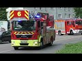 [GTLF & 3-fach WLF!] VOLLALARM Feuerwache 1 ESSEN | 17 FAHRZEUGE auf Einsatzfahrt