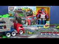 Optimus Prime Rescue Trailer Transformers Rescue Bots From Hasbro Playskool