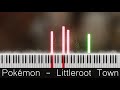 Pokémon Ruby/Sapphire/Emerald (OST) - Littleroot Town | Piano Tutorial/Arrangement